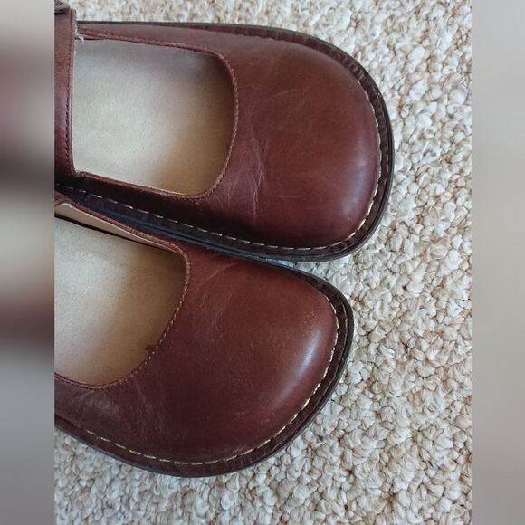 Alegria by PG Lite brown Paloma Platform Mary Jane size 38 - Picture 6 of 12